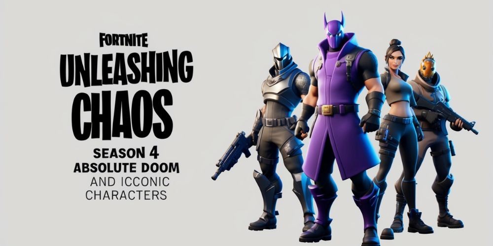 Unleashing Chaos: Fortnite Chapter 5 - Season 4 Introduces Absolute Doom and Iconic Characters