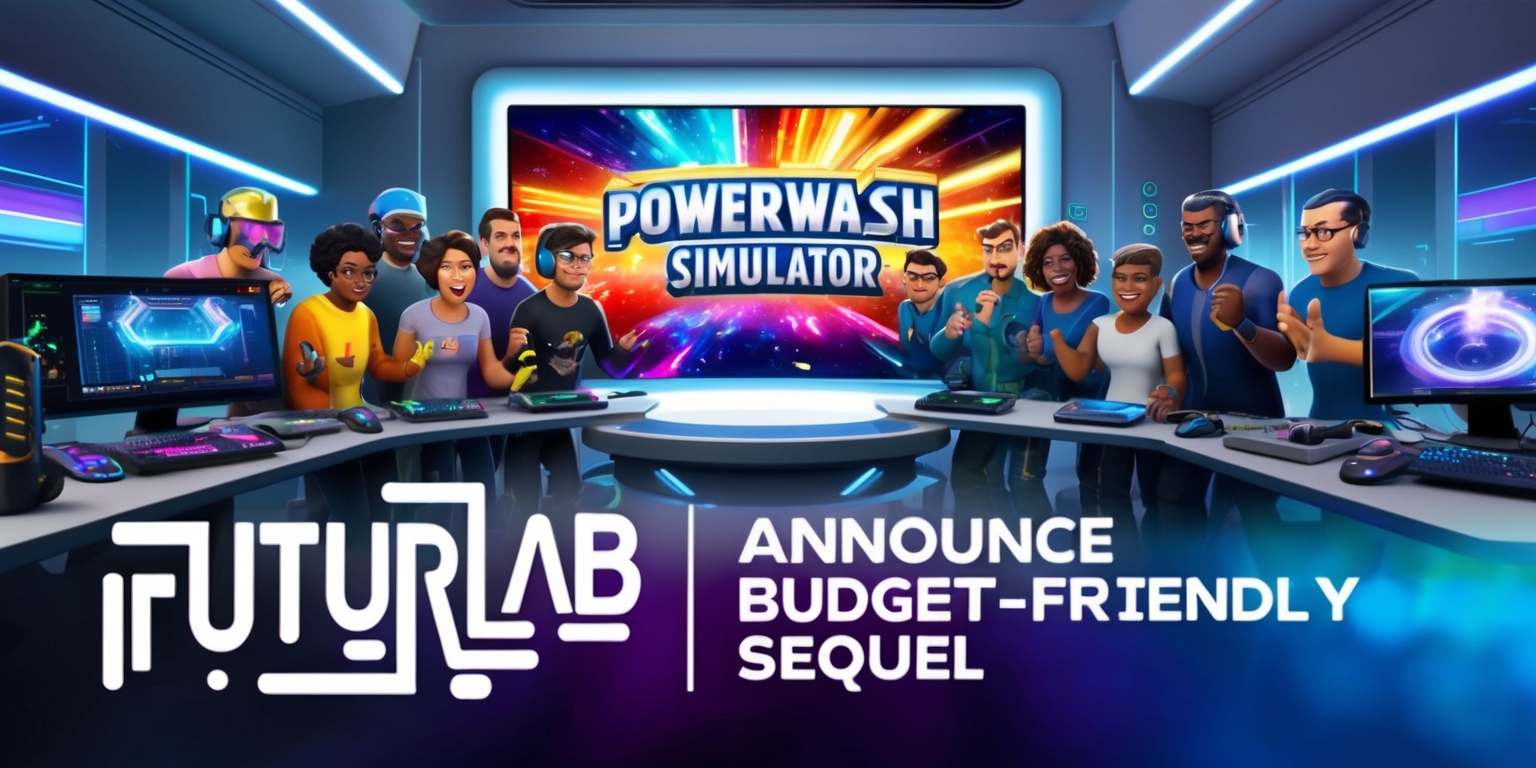 FuturLab Unveils Budget-Friendly PowerWash Simulator Sequel with Exciting Enhancements
